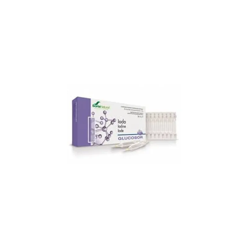 Soria Natural Glucosor Iodo, 28 viales | Farmacia Barata