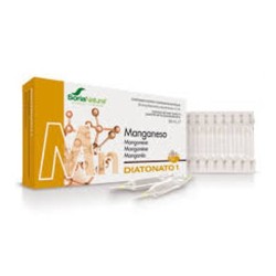 Soria Natural Diatonato 1 Manganeso, 28 viales de 2 ml