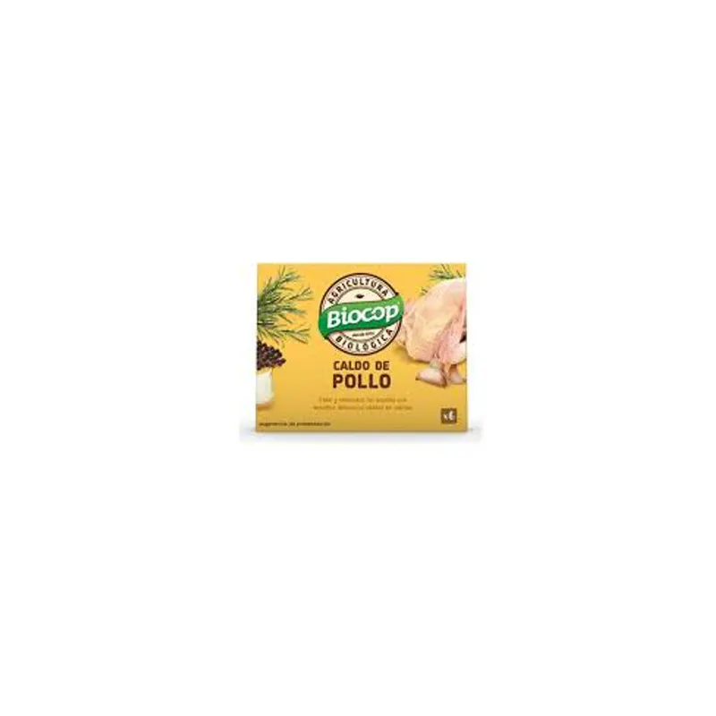 Caldo Cubitos de Pollo Biocop | Farmacia Barata