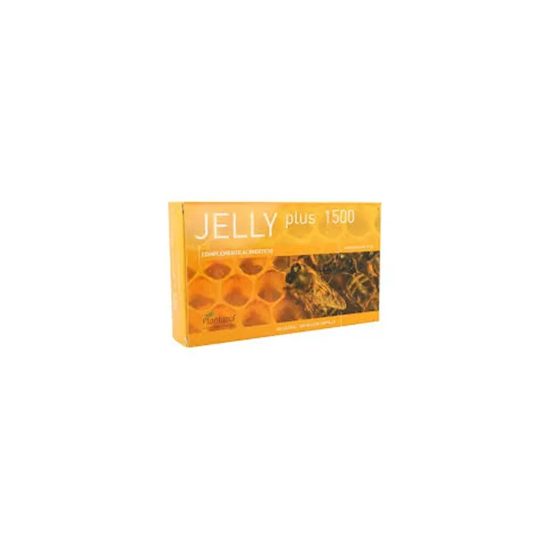 Jelly Plus 1500 Jalea Real 20 ampollas | Farmacia Barata