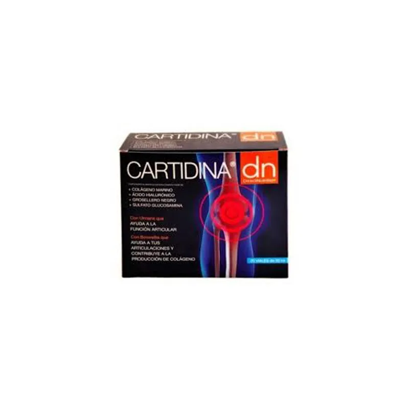Cartidina 20 Viales Direct Nutrition | Farmacia Barata