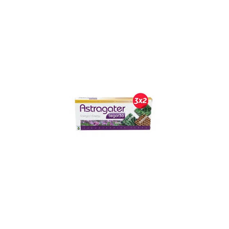 Astragater Tegor-36 Jalea Real 10 Ampollas | Farmacia Barata