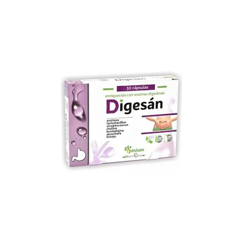 Pinisan Digesan 30 Cápsulas | Farmacia Barata