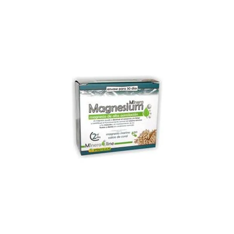 Mineraline Magnesium 60 cápsulas Pinisan | Farmacia Barata
