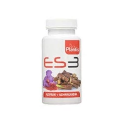 Plantis Es3, Cápsulas de Azafrán y Ashwagandha, 30 Cápsulas