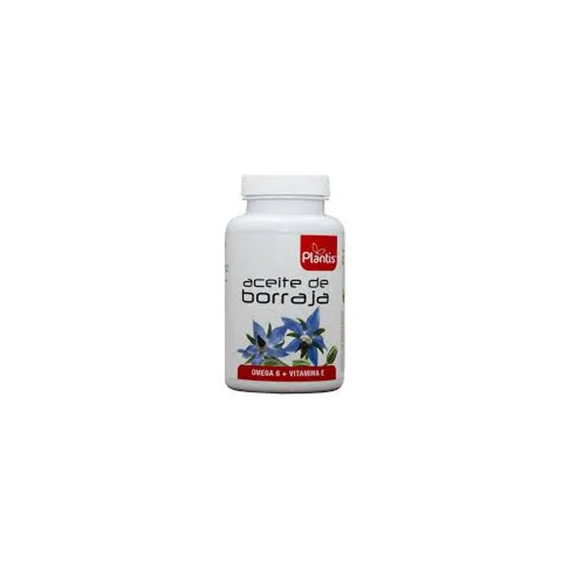 Aceite de Borraja 120 Cápsulas Plantis | Farmacia Barata