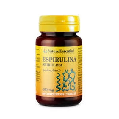 Nature Essential Espirulina, 250 comprimidos de 400 mg.
