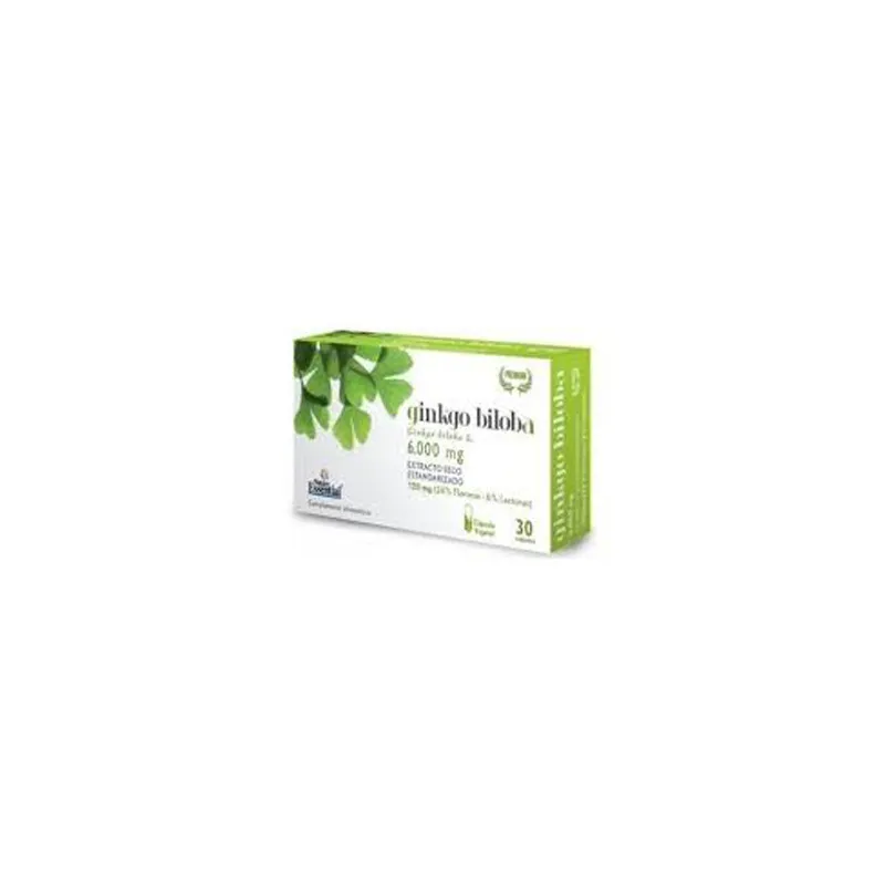 Nature Essential Ginkgo Biloba 6000 mg 30 Cápsulas | Farmacia Barata