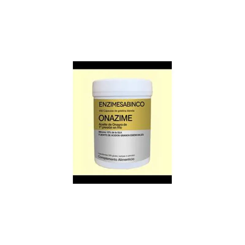 Onazime Aceite de Onagra 500 mg | Farmacia Barata