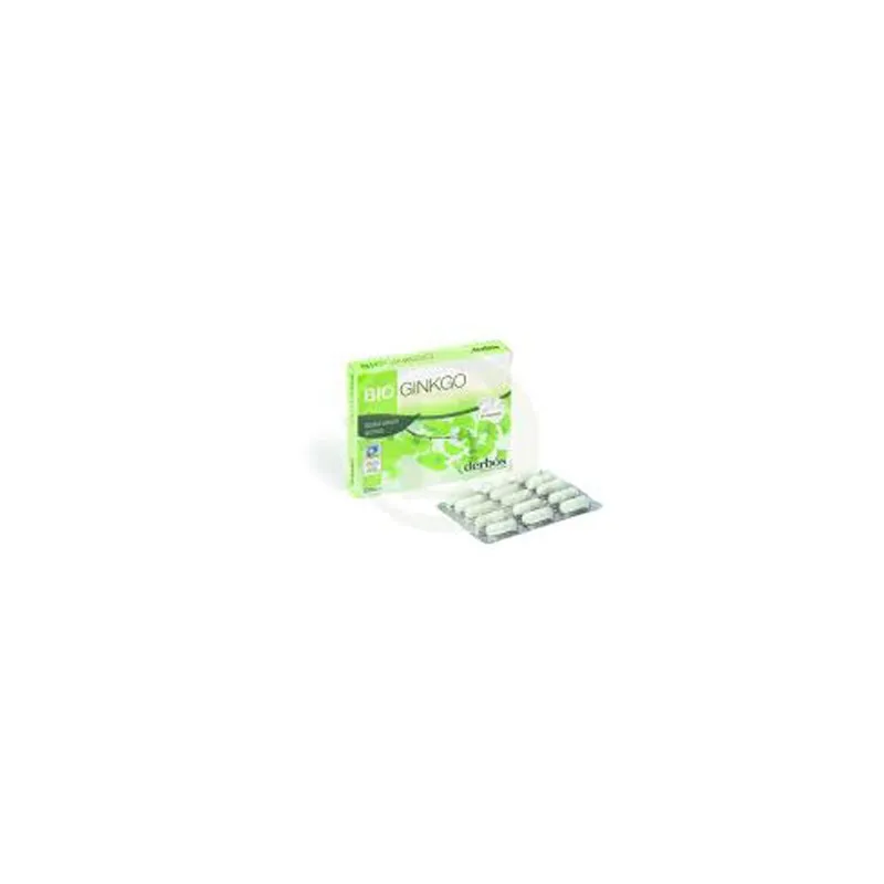 Derbos Bioginkgo Biloba, 30 Cápsulas | Farmacia Barata