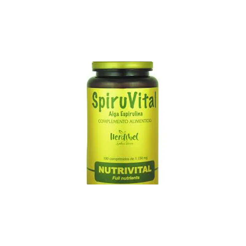 Herdibel Spiruvital Alga Espirulina | Farmacia Barata