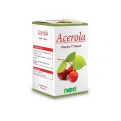 Neo Acerola Vitamina C, 45 cápsulas.
