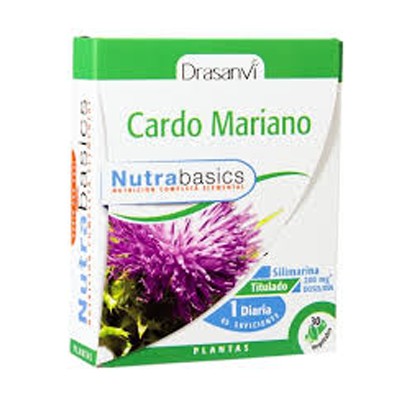 Drasanvi Nutrabasics Cardo Mariano, 30 Cápsulas