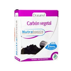 Drasanvi Nutrabasics Carbón Vegetal, 60 Cápsulas