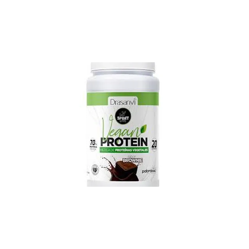 Drasanvi Proteina Vegetal Sabor Brownie, 600 gramos | Farmacia Barata