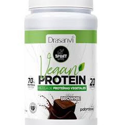Drasanvi Proteina Vegetal Sabor Brownie, 600 gramos