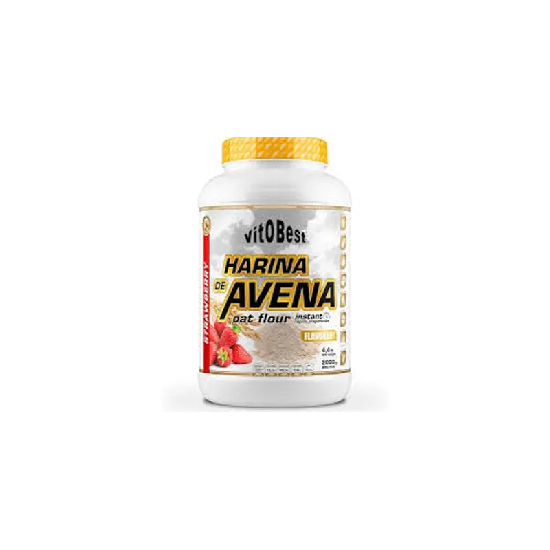Harina de Avena Sabor Fresa | Farmacia Barata