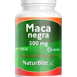 Naturbite Maca Negra Andina, 60 comprimidos de 500 mg.