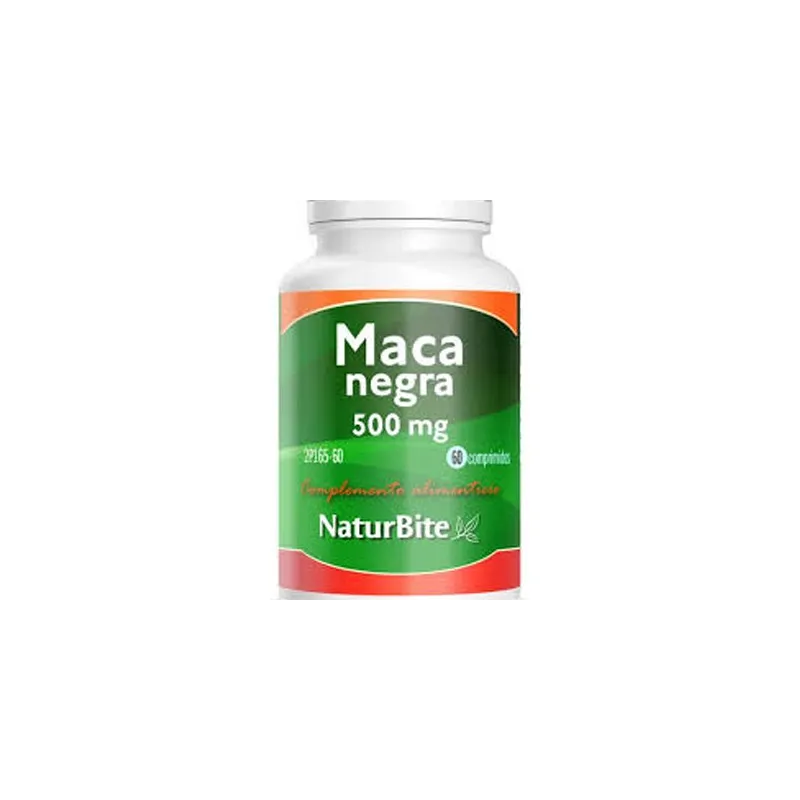 Naturbite Maca Negra Andina 500 mg | Farmacia Barata Naturbite Maca Negra Andina 500 mg | Farmacia Barata