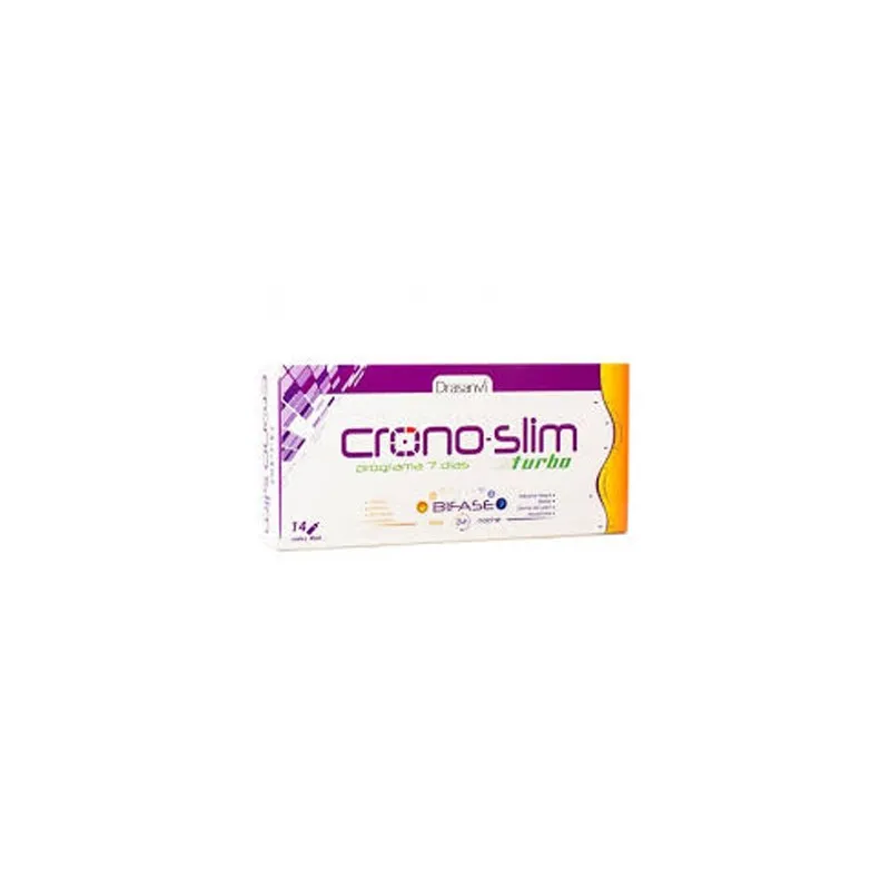 Drasanvi CronoSlim Turbo, 14 Viales | Farmacia Barata Drasanvi CronoSlim Turbo, 14 Viales | Farmacia Barata