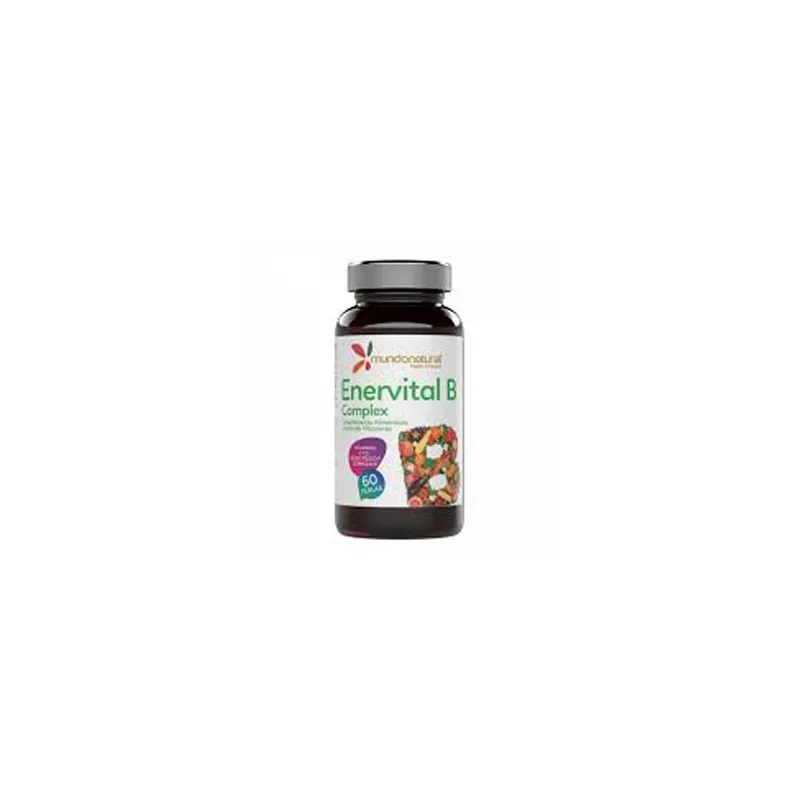 Mundo Natural Enervital B Complex 60 Cápsulas | Farmacia Barata Mundo Natural Enervital B Complex 60 Cápsulas | Farmacia Barata