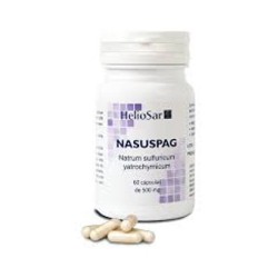 Heliosar Nasuspag, 60 Cápsulas de Natrum Sulfuricum