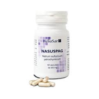 Heliosar Nasuspag, 60 Cápsulas de Natrum Sulfuricum