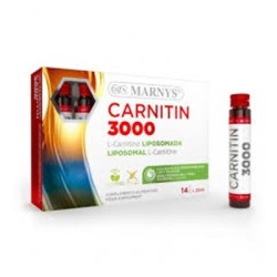 Marnys Carnitin 3000, 14 unidades de 25ml.