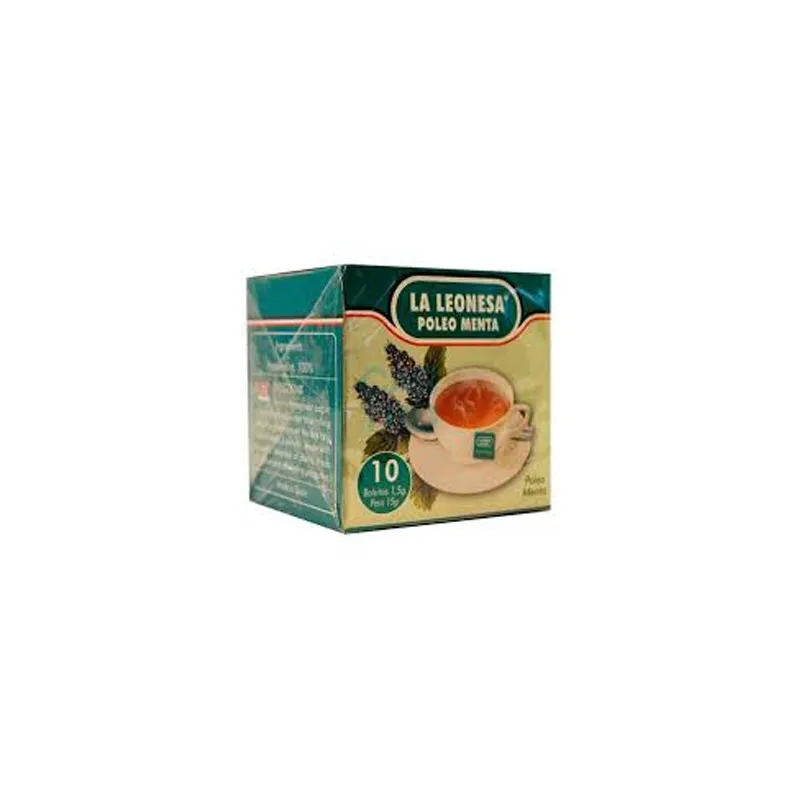 La Leonesa Poleo Menta, 10 bolsas | Farmacia Barata