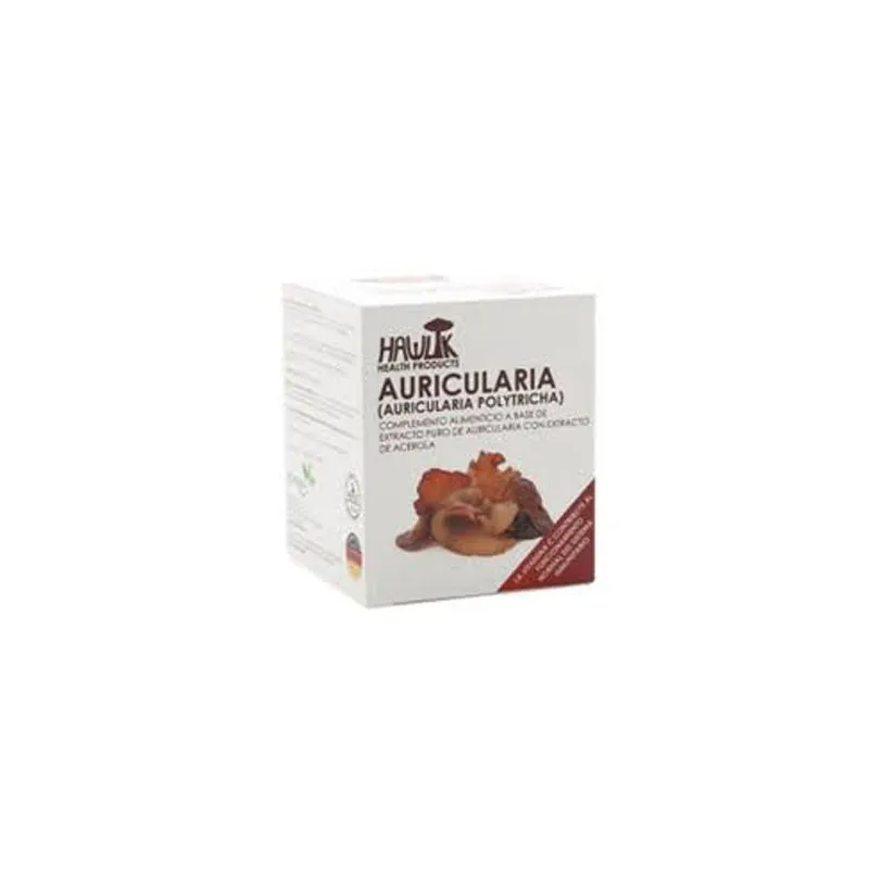 Hawlik Auricularia Extracto Puro 60 cápsulas | Farmacia Barata