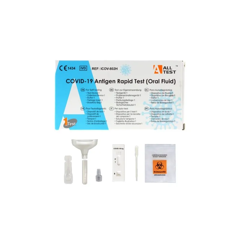 Pharmasur test de antígenos saliva, 1 unidad