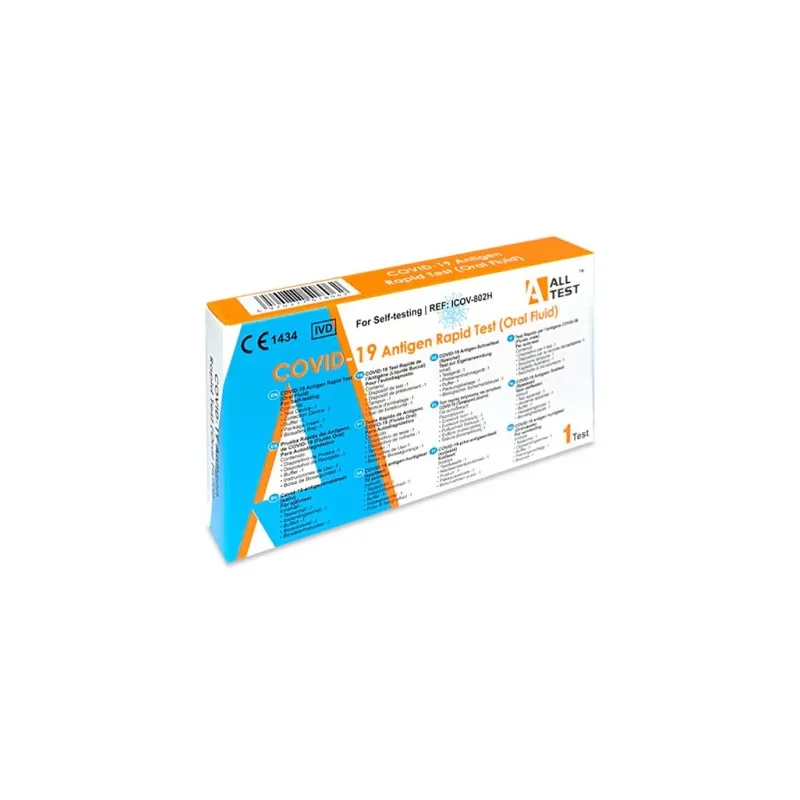 Pharmasur test de antígenos saliva, 1 unidad