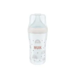 Nuk Biberon PP Silicona Perfect Match Flujo M Arcoiris, 1 unidad 260 ml Nuk Biberon PP Silicona Perfect Match Flujo M Arcoiris, 1 unidad 260 ml