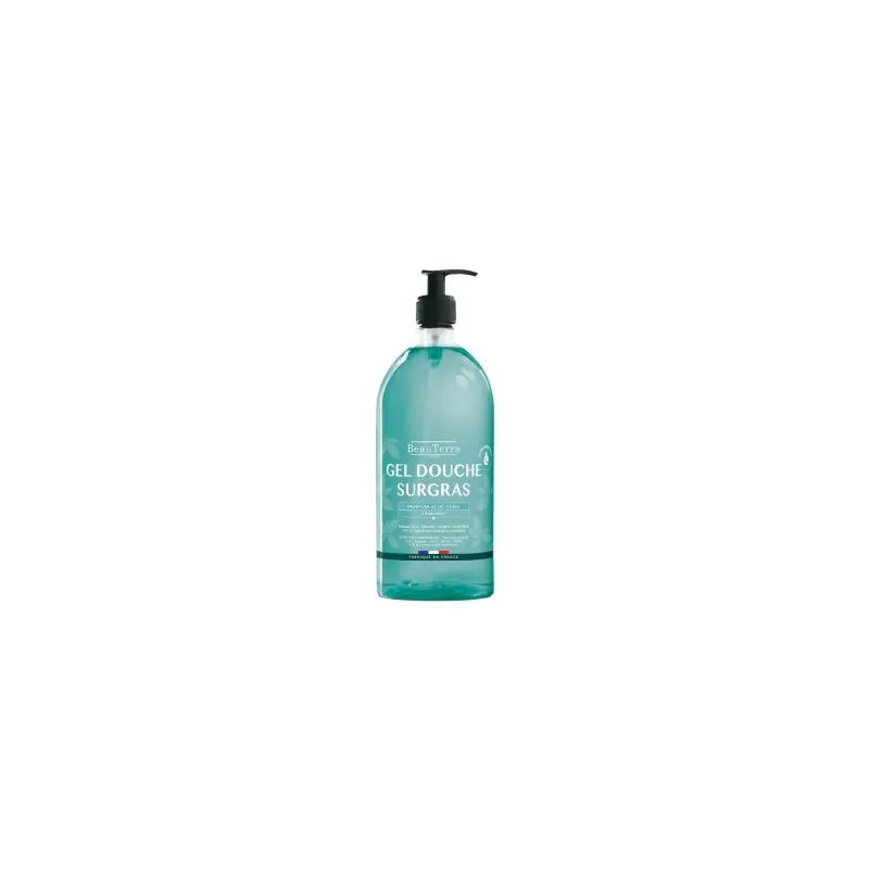 Beauterra Gel de Ducha Sobregraso Aloe Vera, 1 litro