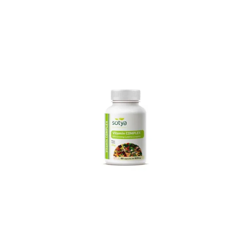 Sotya Vitamin Complex, 60 cápsulas de 820 mg