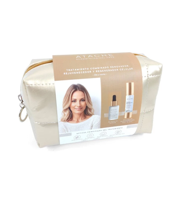 Atache PACK OFERTA Excellence Glycolic serum + Cellular Regeneration Day crema