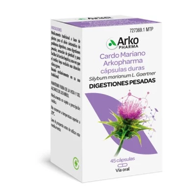 Arkopharma Cardo Mariano 300 mg 45 capsulas