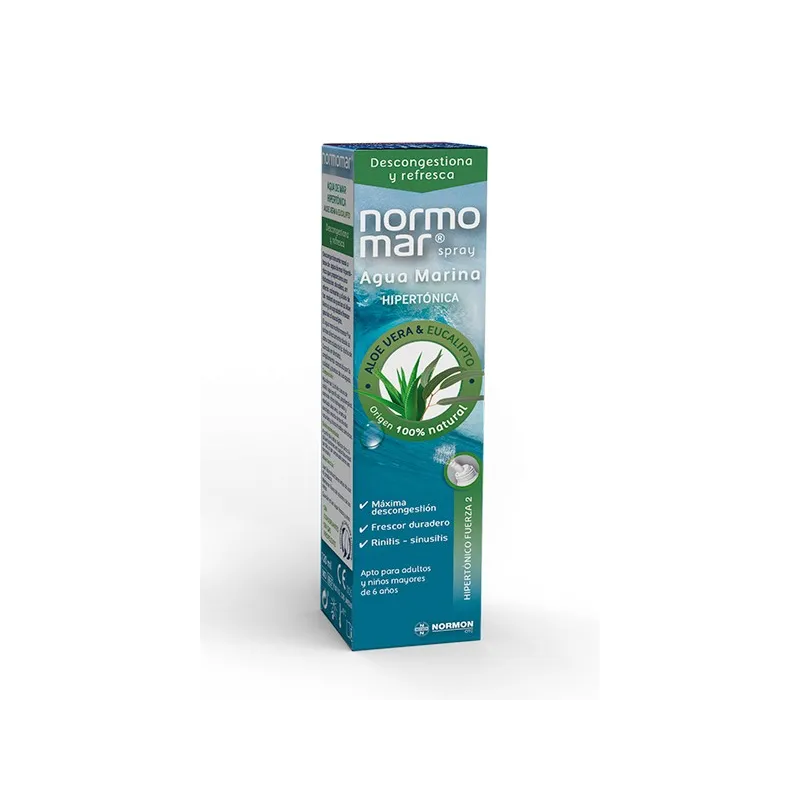 Normomar agua marina hipertonica, 120 ml