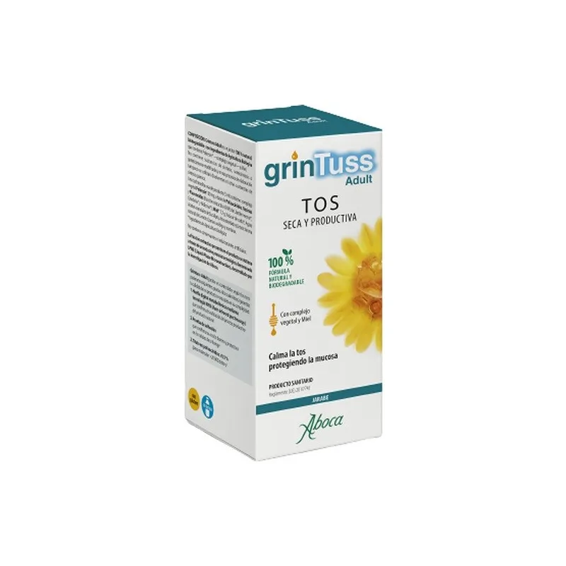 Aboca Grintuss Jarabe para adultos, 180g.