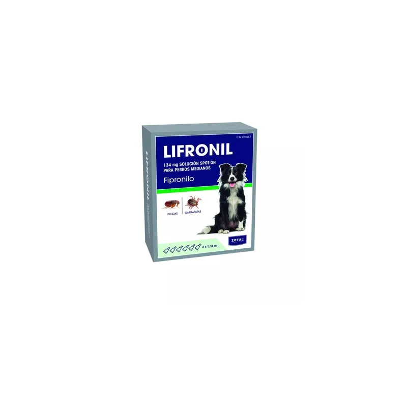 Lifronil pipeta perros 10-20 kg (blister 6 x 134 mg) | Farmacia Barata