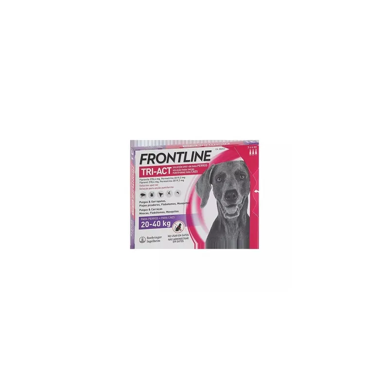 Frontline tri-act 20-40 kg 3 pip