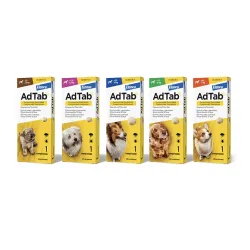 Adtab 225 mg comp. masticable perro 5,5-11 kg 1 comp Adtab 225 mg comp. masticable perro 5,5-11 kg 1 comp