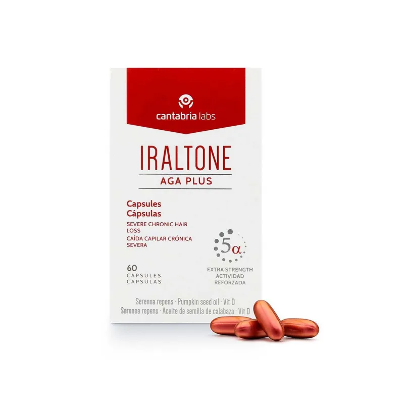 Iraltone AGA Plus, 60 Cápsulas. Iraltone AGA Plus, 60 Cápsulas.