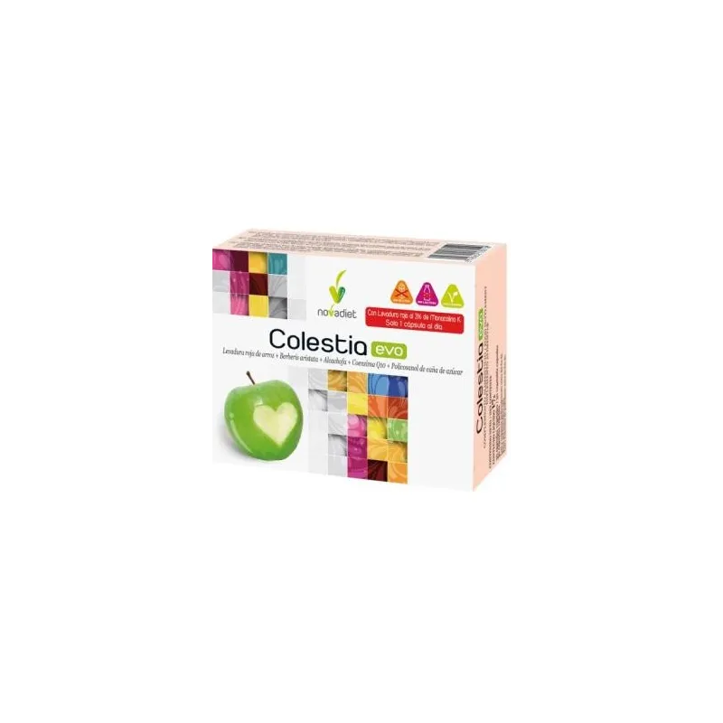 Novadiet Colestia, 30 cápsulas. Salud cardiovascular.  Novadiet Colestia, 30 cápsulas. Salud cardiovascular.