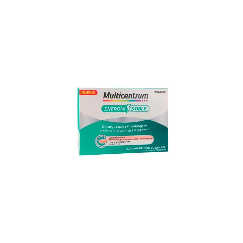 Multicentrum Energía Doble, 20 comprimidos (ACTIVAR SEPTIEMBRE)
