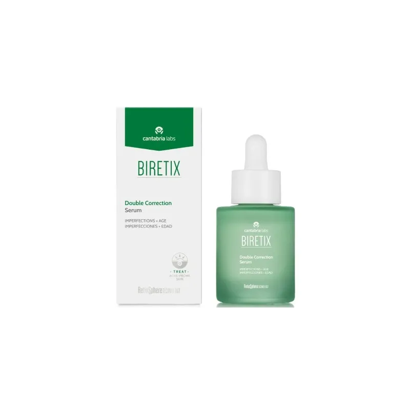BIRETIX DOUBLE CORRECTION SERUM IMPERFECCIONES + EDAD 1 ENVASE 30 ML BIRETIX DOUBLE CORRECTION SERUM IMPERFECCIONES + EDAD 1 ENVASE 30 ML