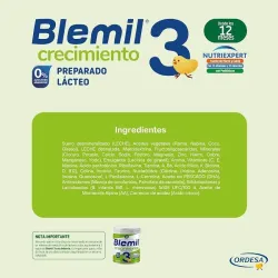 Blemil 3 crecimiento ingredientes Blemil 3 crecimiento ingredientes
