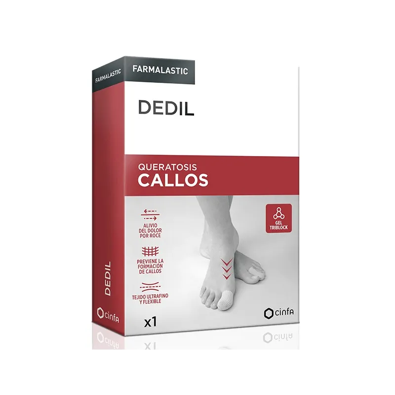 Farmalastic Dedil Callos Talla P, 1 unidad