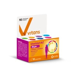 NS Vitans Mujer Vitalidad A-Z, 30 comprimidos
