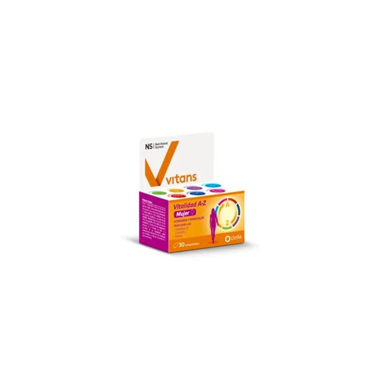 NS Vitans Mujer Vitalidad A-Z, 30 comprimidos